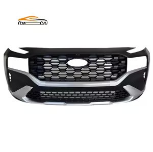 Car Spare Parts Front Bumper Assembly Car Protection Car Accessories Front Bumper Cover for Hyundai Santafe 2021