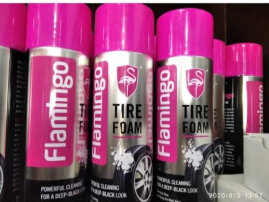 Flamingo tire foam