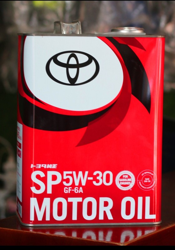 Original Toyota Engine Oil 5W-30 5W30 Fully Synthetic SN GF-5