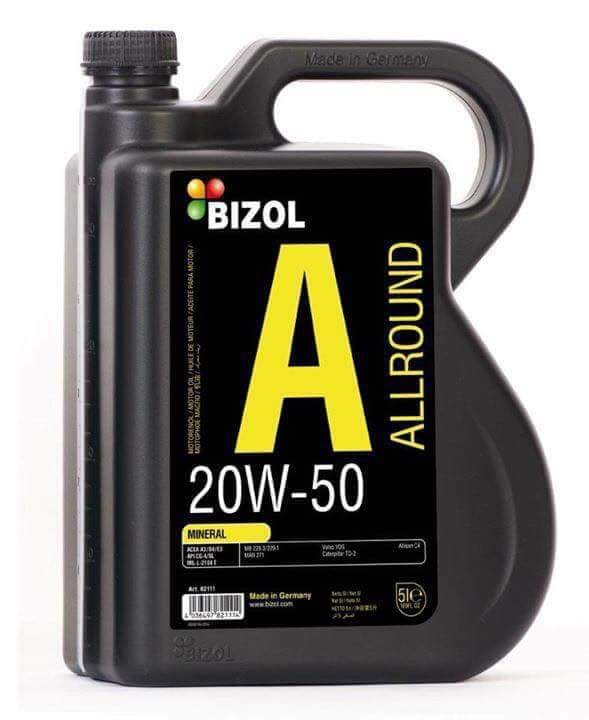 BIZOL ALLROUND 20W-50 MINERAL 4L