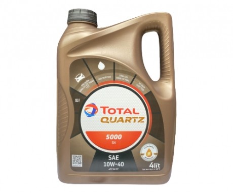 Total Quartz 5000 SN 10W40 4L oil