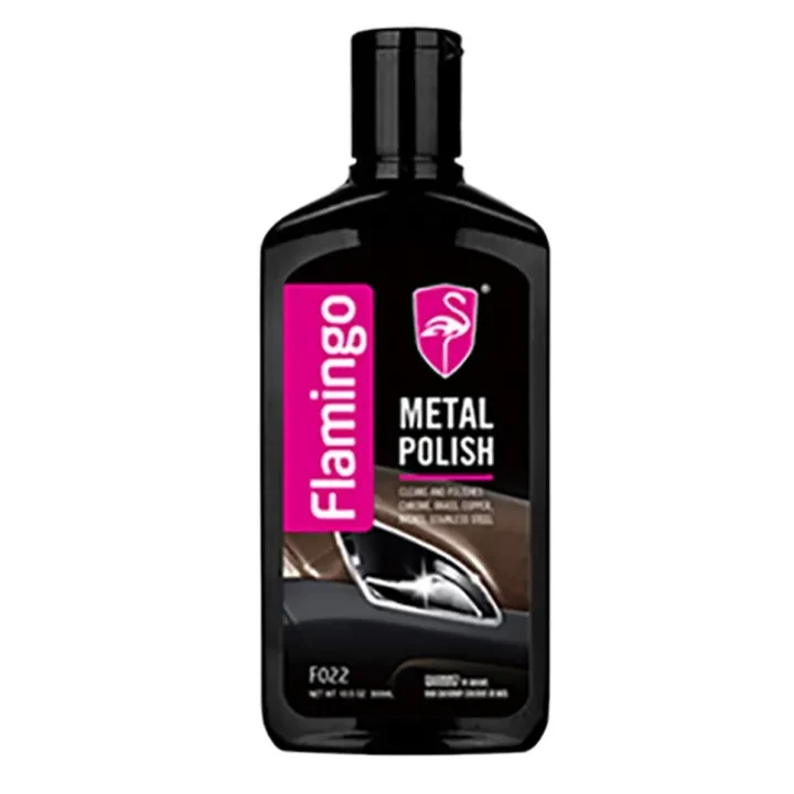 Flamingo Car Metal Polish Chrome Polishing Wax - 300ml