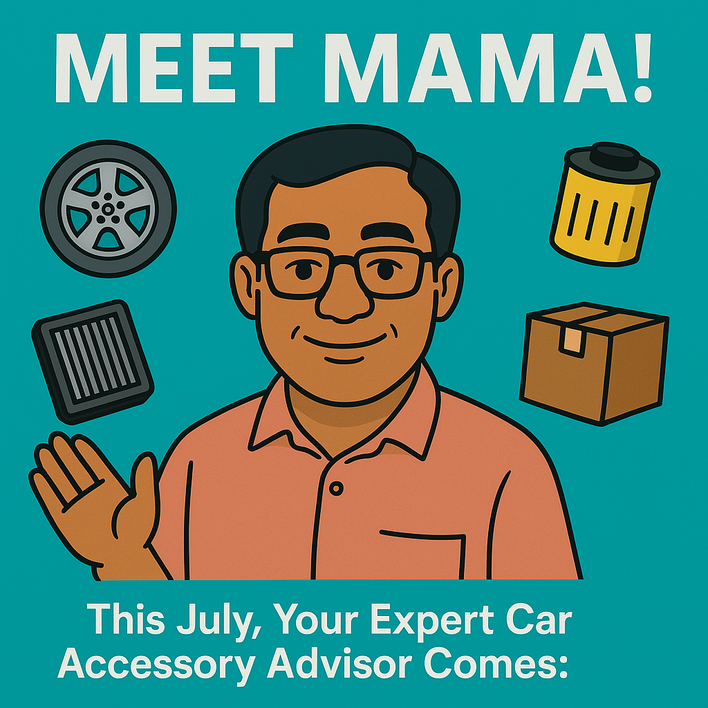 This July, Your Expert Car Accessory Advisor Comes: Meet MAMA!