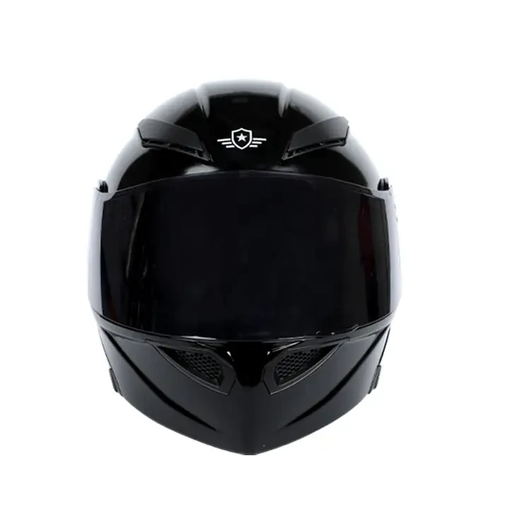 Safemet Full Face Helmet (M) Black (Tr Gray Visor)