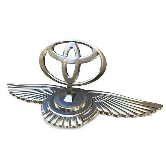 Toyota eagle bonnet logo 