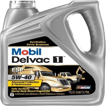 Mobil Delvac 1 Ultimate Synthetic Performance 5W-40 Diesel Engine