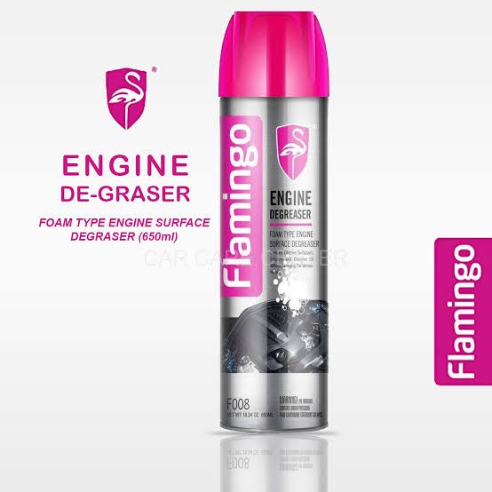 Flamingo engine degreaser foam