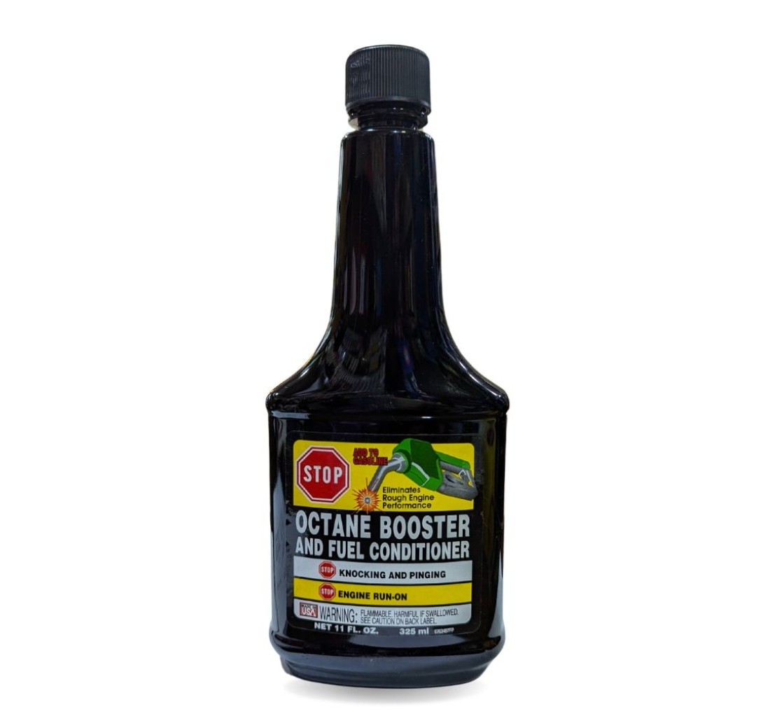 STOP Octane Booster and Fuel Conditioner for Motorbike/Car – 325ml